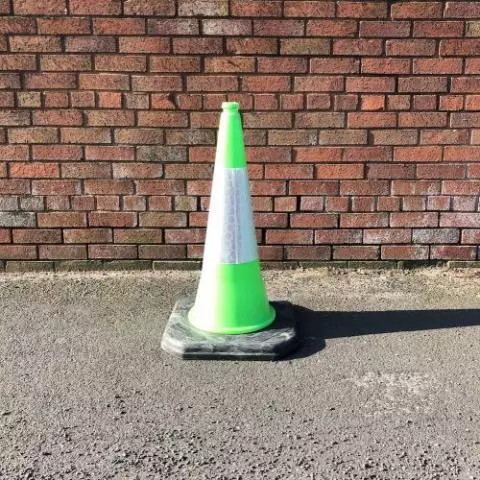 入荷nowオンラインストア Green Traffic Cone | Worksite Access Cone Cones