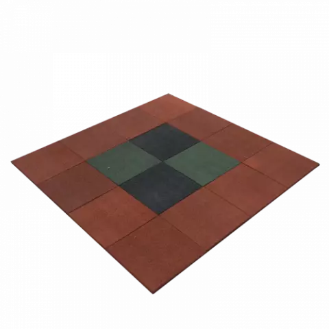 Rubber square tiles 2025