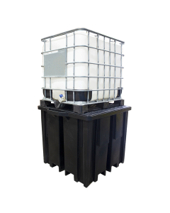 Recycled Polyethylene IBC Spill Pallet (with 4 way Forklift access)