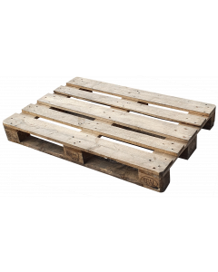 Grade 2 (Two) Wooden Euro Pallet 1200mm x 800mm available from HERMEQ. Heavy duty timber pallets allow efficient handling and storage in an array of heavy-duty