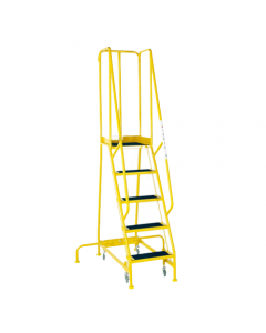 Narrow Aisle Spring Loaded Mobile Steps