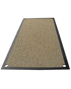 Anti-skid steel road plate with textured grip surface for trench covering and safe vehicle access