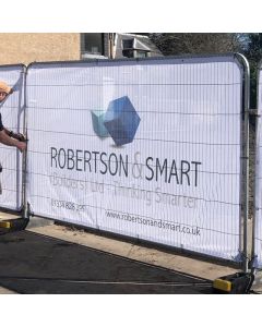 Printed Mesh Fence Cover