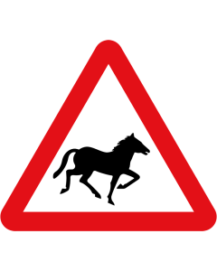 Wild Horse Road Sign