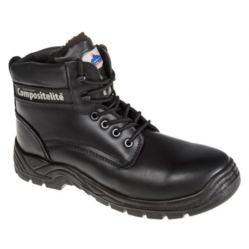 Fur lined steel toe boots online