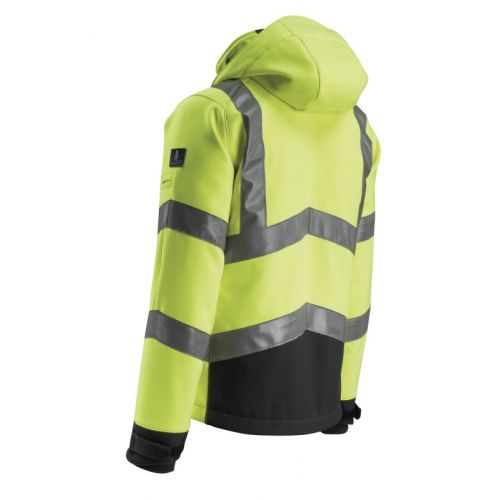 High vis shop soft shell
