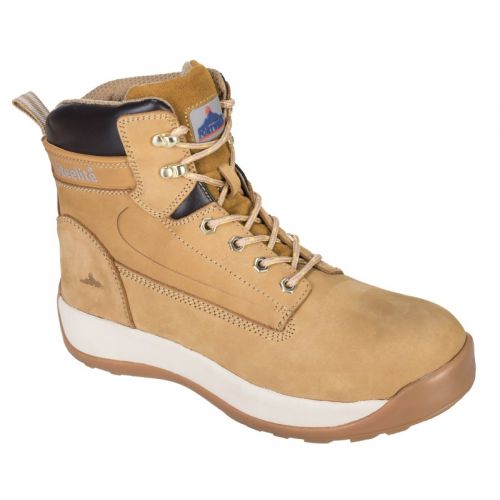 Nubuck steel outlet toe boots