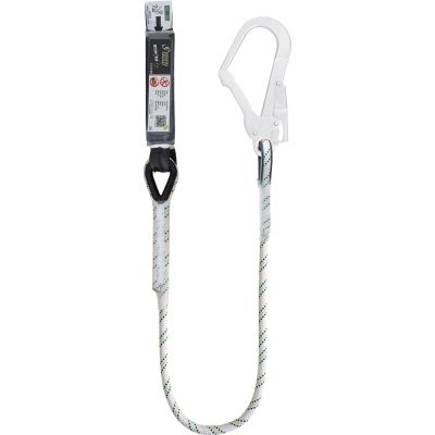 HOPE - Gravity Shock Absorbing Kernmantle Rope Lanyard With Scaffold Hook