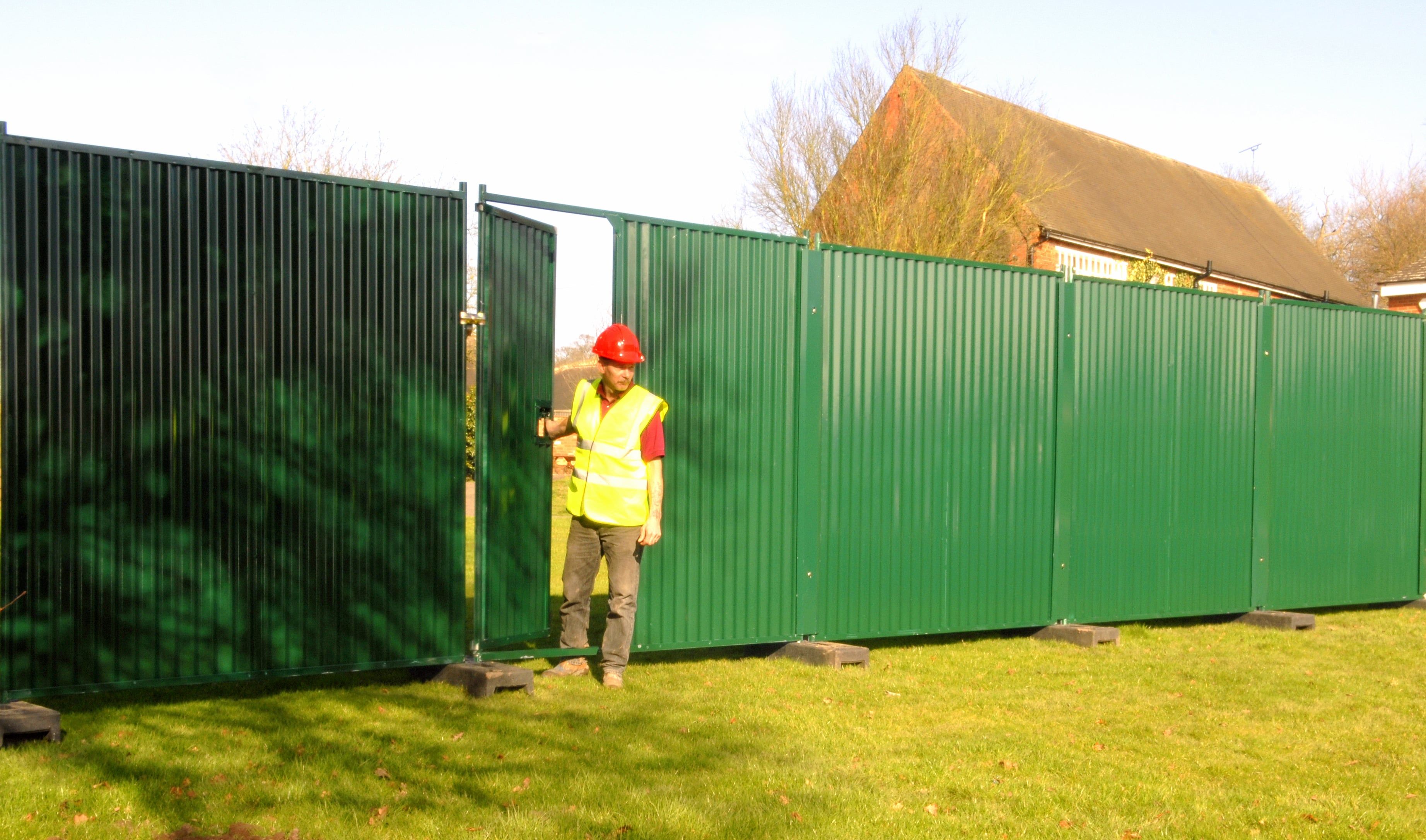 Heavy Duty Portable Construction Site Vehicle Gates