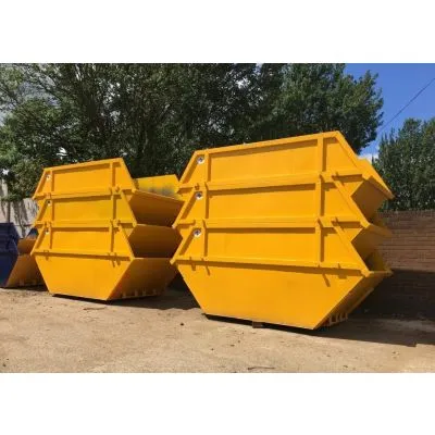 12 Yard Builders Skip - Open Chain Lift