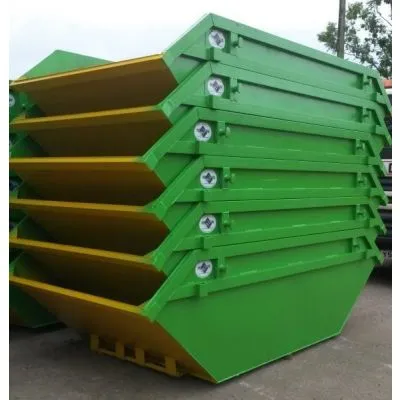 6 Yard Builders Skip - Open Chain Lift