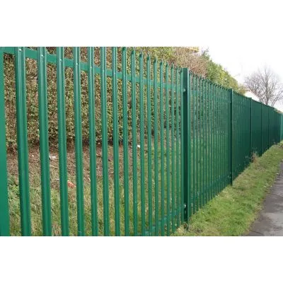 2.0m High Steel Palisade