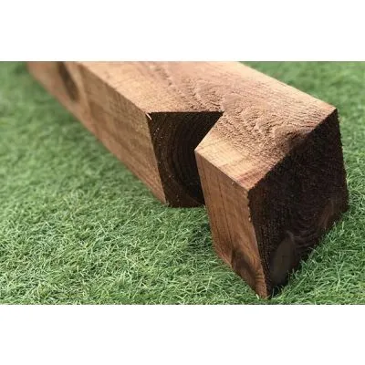 Notched Timber Posts