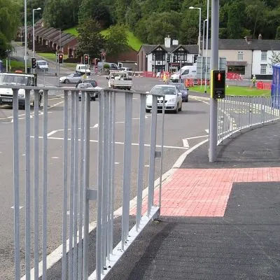 Optirail Pedestrian Fencing