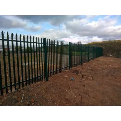 Palisade Fencing - Installation