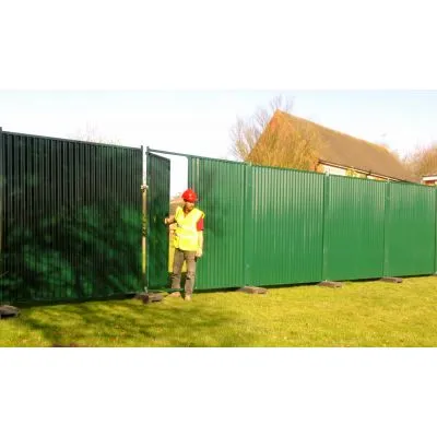 Hoarding Pedestrian Gate - Built-In