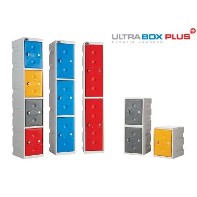Ultrabox Plus+ Plastic MiniBox Lockers