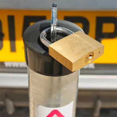 Hinged Lockable Parking Post Hinged Lockable Parking Post