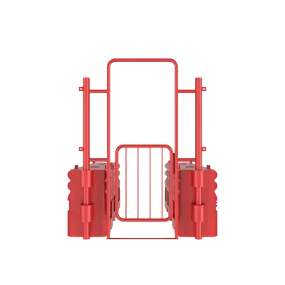 RB22 Walkthrough Pedestrian Gate – Powder Coated Red RB22 Walkthrough Pedestrian Gate – Powder Coated Red