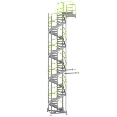 Temporary Spiral Staircase Temporary Spiral Staircase